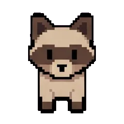 Raccoon From GAG sprite