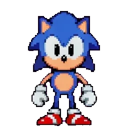 Rewrite Sonic sprite