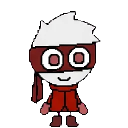 Red hero sprite