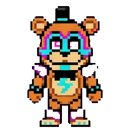 Glamrock Freddy sprite
