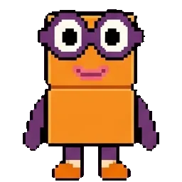 Numberblock 2 sprite