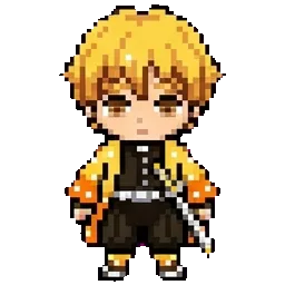 Zenitsu Agatsuma sprite
