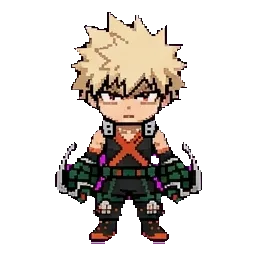 Katsuki Bakugo sprite