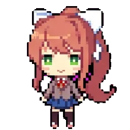Monika sprite
