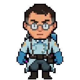 BLU Medic sprite