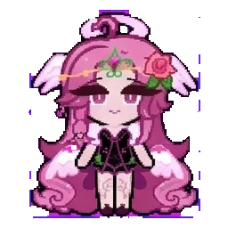 Nightshade rose cookie sprite