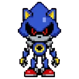 Metal Sonic sprite