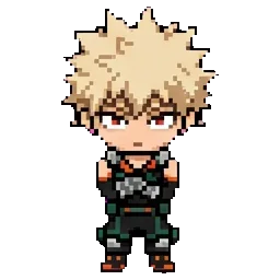 Katsuki Bakugo. sprite