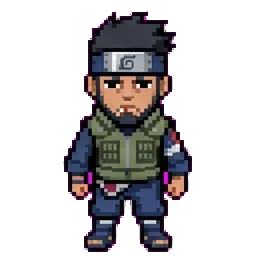 Asuma Sarutobi sprite