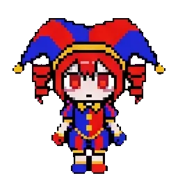 teto in pomni's outfit sprite