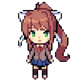 Monika sprite