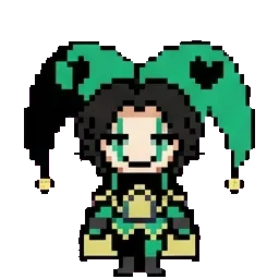 Harlequin sprite