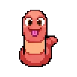 Wormy sprite