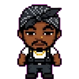 2Pac sprite