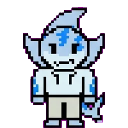 Finnie The Blue-tail Fish sprite