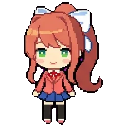 Monika sprite