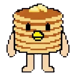 Pancake bird sprite