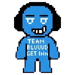 Bluudude sprite