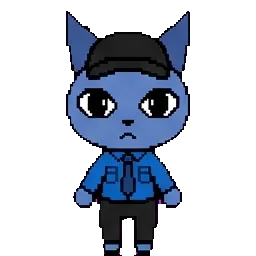 Cat police sprite