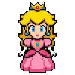 Princess Peach sprite