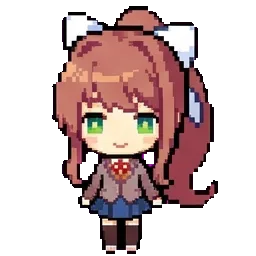 Monika sprite