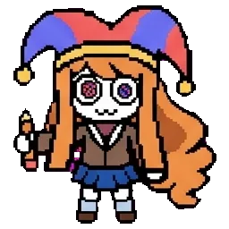 Pomni Monika sprite