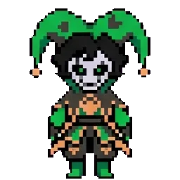 Harlequin sprite