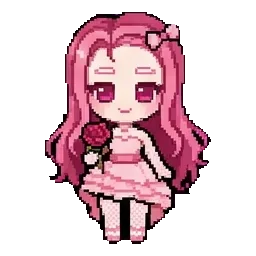 Pink Rose Cookie sprite