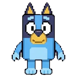 Bluey sprite