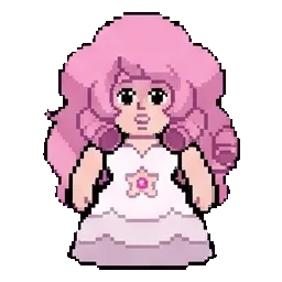 Rose quartz sprite