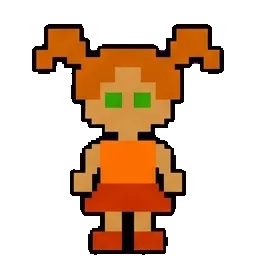 Pigtail Girl sprite
