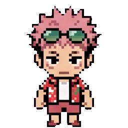 Yuji itadori sprite