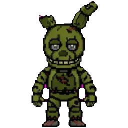 Small Eyes Springtrap sprite