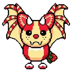 Strawberry shortcake bat dragon sprite