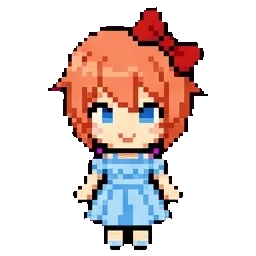 Sayori 1.2 sprite