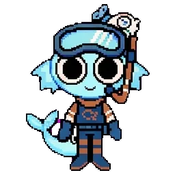 Finn the fishbowl sprite