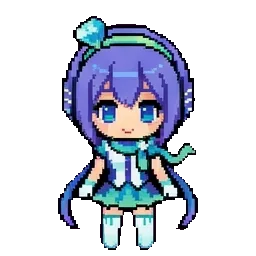 Aoki Lapis sprite