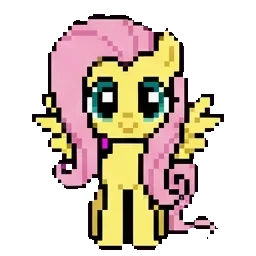 Flutter Shy sprite
