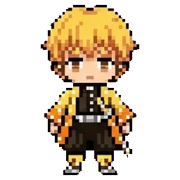 Zenitsu Agatsuma sprite