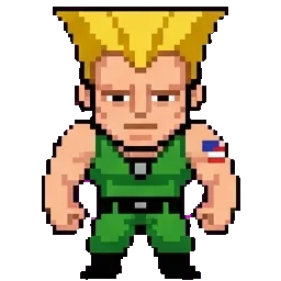 Guile sprite