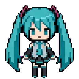 HATSUNE MIKUUUUUU°ʚ🎀ɞ° sprite