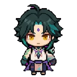 сяо sprite