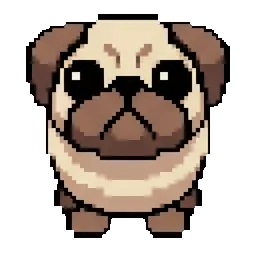 Snowball Pug sprite