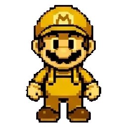 Golden Mario sprite