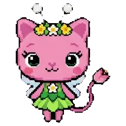 Kitty fairy sprite