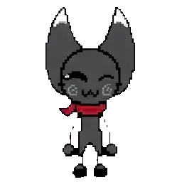 Shadow kitty sprite