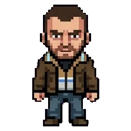 Niko Bellic sprite