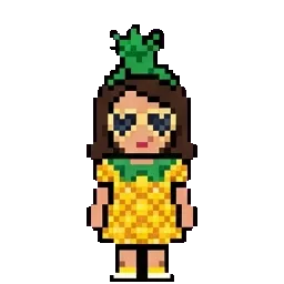 Pineapple Woman sprite