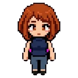 Ochaco Uraraka sprite
