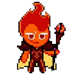 Fire Spirit Cookie sprite